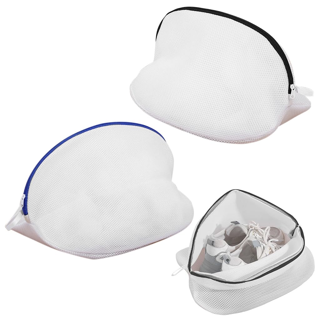 HASTHIP 2Pcs Laundry Bag for Shoes Mesh Zipper Laundry Bags with Hanging Strap Dry Net Bags 17.7x11.8x11.8 inches Reusable Fabric Laundry Bags for Shoes HASTHIP 2Pcs Laundry Bag for Shoes Mesh Zipper Laundry Bags with Hanging Strap Dry Net Bags 17.7x11.8x11.8 inches Reusable Fabric Laundry Bags for Shoes